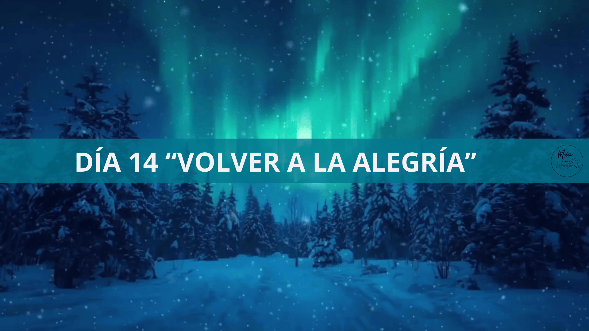 DÍA 14. VOLVER A LA ALEGRÍA